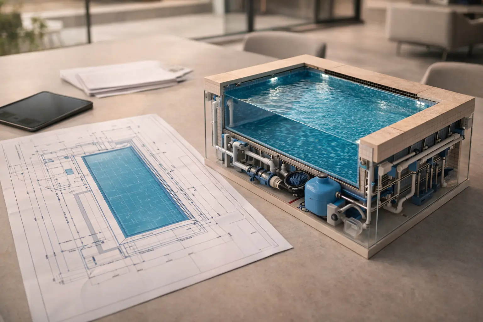 pool cost dubai pricing breakdown with systems and maintenance